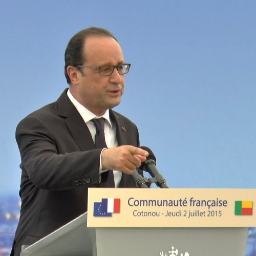 François Hollande Conférence Bénin
