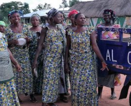 La transformation du manioc en gari