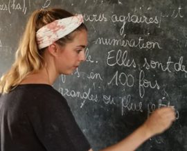 Julia, maîtresse d’école au Bénin